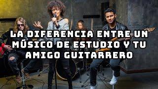 Por qué EN ESTUDIO se rasguea tan poco la guitarra? 