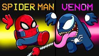 Jugando SPIDERMAN vs VENOM en Among Us!