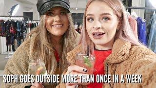 NEW LAUNCHES, BURGERS + MAKEUP (kind of a weekly vlog) | sophdoesvlogs