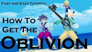 Kingdom Hearts 1 How To Get Oblivion!