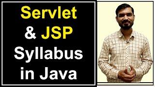 Servlet and JSP Introduction | Servlets & JSP Online Training Syllabus by Deepak