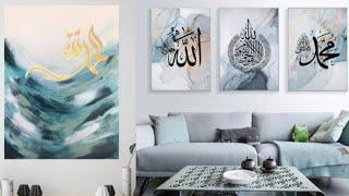 calligraphy painting ideas