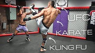 Sparring Kung Fu / UFC Fighter (Breakdown)