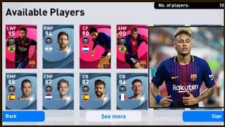 PES MOBILE 2021- ICONIC MOMENT BARCELONA : SPENDING 1000 COINS For Neymar!!