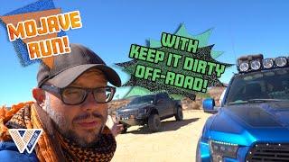 Rallying Trucks in Mojave With Keep it Dirty Off-Road