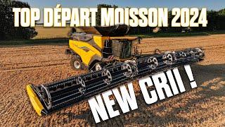  NEW CR11 - TOP DÉPART MOISSON 2024 : la + GROSSE MOISSONNEUSE de FRANCE 🟡