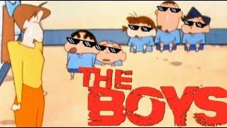 THE BOYS MEME | shin chan thug life moment shinchan funny moments #shinchan #theboysmeme #trending