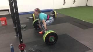 Kat M 220 Deadlift PR 1/11/17