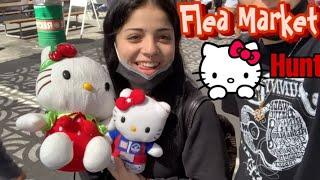 Flea Market Vlog l Hello Kitty Hunt! ️