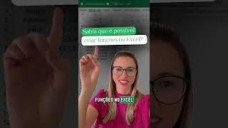 Crie funções personalizadas no Excel!