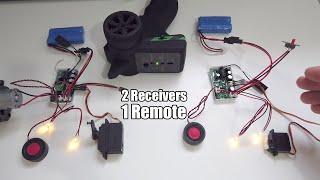 WPL RC Build Tips #5 - Controlling Two RES-V3 with 1 Remote Independently (previously SoundSystemV3)