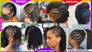 Trending Two Strand Twist Styles |Natural Hair Twist Styles |Twist Hairstyles for women| Twist to do