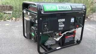 Миниэлектростанция Iron Angel EG 7000 E. Обзор