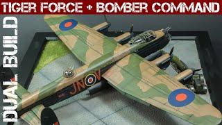 Airfix Lancaster double build (Tiger Force & Bomber Command) - 1:72 scale model