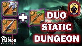 DUO STATIC DUNGEON | ALBION PVE | INTO THE FRAY