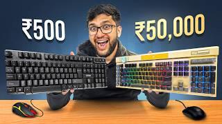 Rs 500 vs Rs 50,000 Gaming Keyboard and Mouse