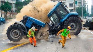 Dangerous Powerful Crazy Bulldozer Driving Skills  | Biggest Heavy Equipment Machines Working