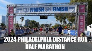 Philadelphia Distance Run Half Marathon 2024 (Full Course) I Treadmill Virtual Run