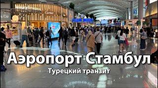 Транзит через аэропорт СТАМБУЛ НОВЫЙ (IST) Турция | Пересадка с прохождением паспортного контроля