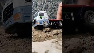 Truck Miniature | TATA Ashok Leyland | Fully loaded Extreme Offroading | 1:32 Scale Model Diecast