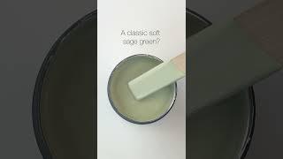 Saybrook Sage by Benjamin Moore is soft earthy sage green paint color. #sagegreen #paintcolor