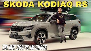 SKODA KODIAQ RS (2025): Das neue Topmodell mit 265 PS! Die Octavia-Alternative mit Allradantrieb