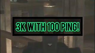 3K With 100 Ping! #Shorts (Call Of Duty Warzone)