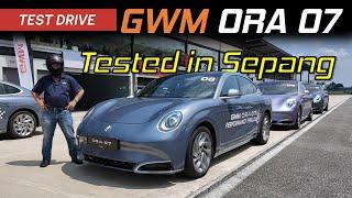 GWM Ora 07 Track Experience | VLog On What Happens At A Media Test Drive At SIC | YS Khong Driving