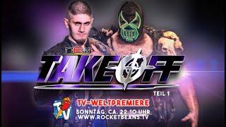 NEW Wrestling: NEW Takeoff (Teil 1) am Sonntag auf Rocket Beans TV