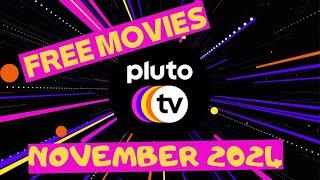 Free Movies Pluto Tv November 2024