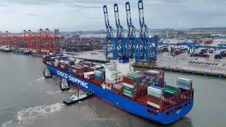 New container shipping route opens between China, North America