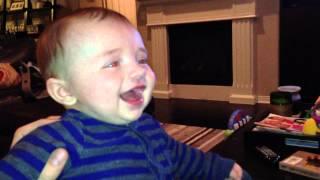 Sutton Laughing - 5 Months.MOV