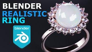 Blender | realistic Ring Tutorial | EASY