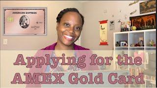 Applying for AMEX  Rose Gold and Unboxing