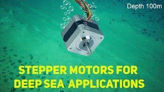 Do stepper motors work underwater?