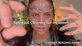 Strong Spiritual Cleansing to Unlock Intuition ️ |  Shamanic Witch Energy Healing ASMR