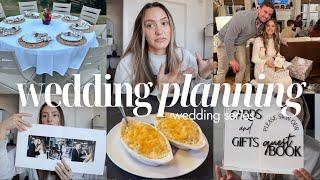 WEDDING PLANNING VLOG: 6 MONTHS OUT: A disaster, more tastings, haul, wedding shower in Tennessee!