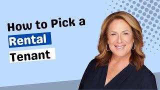 How To Pick A Rental Tenant || Celeste Linthicum (Income, Debt and Debt-to-Income Ratios)