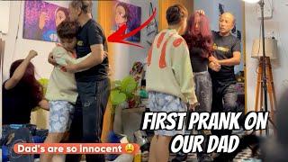 When you PRANK ON YOUR NEPALI DAD ~ FIRST PRANK ON DAD ~ NO HINDI SUBTITLE ~ XOREM & GRACY|SAMU