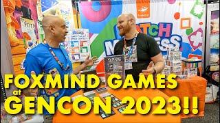 FOXMIND GAMES at GENCON 2023!!