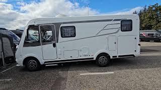 The smallest integrated Hymer motorhome.  Exsis i 474