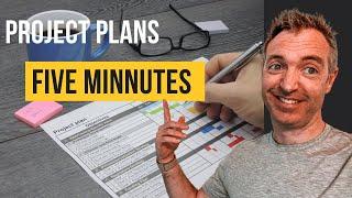 How to Make an Awesome, Simple Project Plan in 10 Minutes or Less