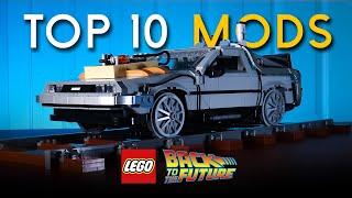 10 MODS you Should Do To Your LEGO Back To The Future DeLorean [10300]