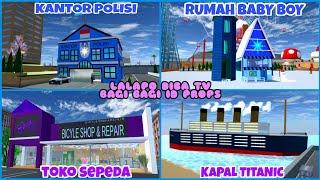 BAGI BAGI ID BANGUNAN LALAPO DIBA TV PART 1 SAKURA SCHOOL SIMULATOR