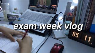 sub) Final exam week vlog｜Study motivation｜Traditional Chinese Medicine student｜online study