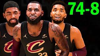 I Added LeBron & Kyrie to the 17-2 Cavs