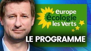 EUROPÉENNES : le programme d'Europe Écologie Les Verts résumé (Yannick Jadot)