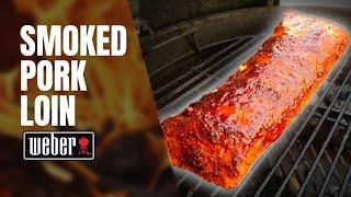 EASY Smoked PORK LOIN For BEGINNERS