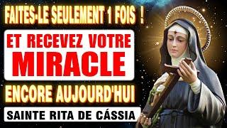 PRIÈRE TRÈS PUISSANTE À SAINTE RITA DE CÁSSIA - FAITES-LE ET VOUS VERREZ LE MIRACLE SE PRODUIRE