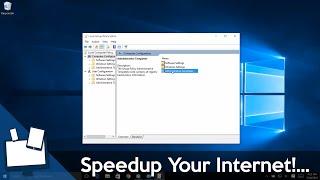 How To Speed Up Any Internet Connection On Windows 10 PC (really easy)